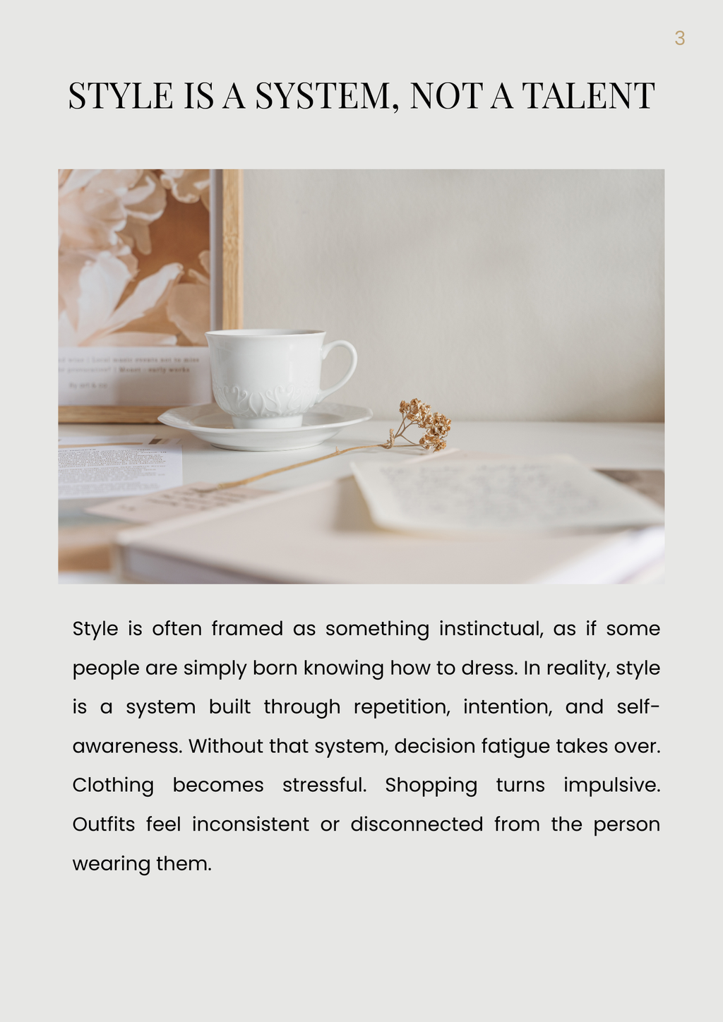 Build Your Personal Style